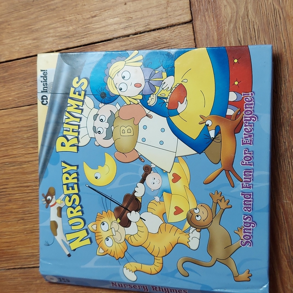 Nursery Rhymes Book & CD Set
